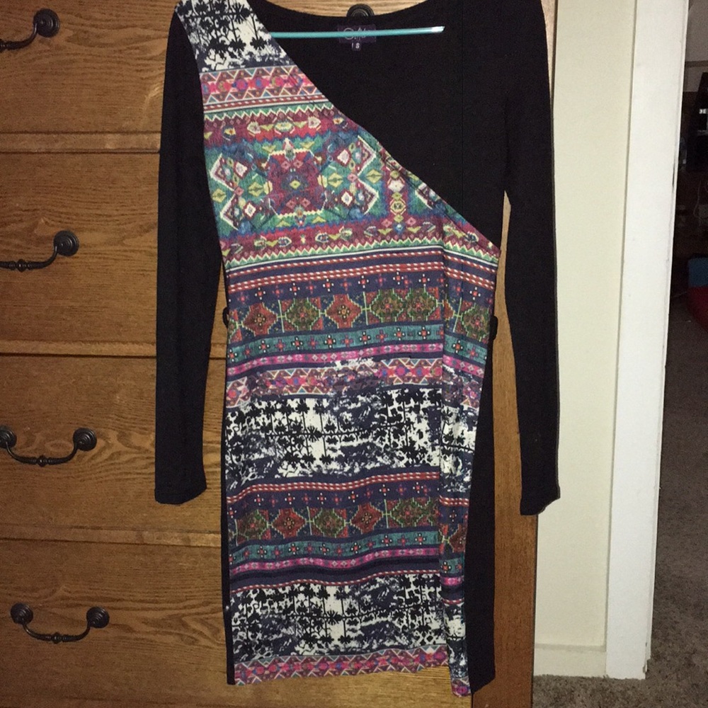Coline dress with belt